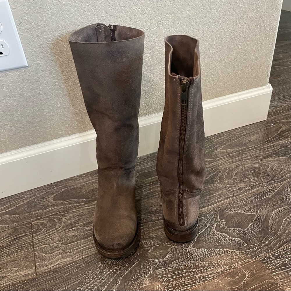 Freebird By Steven Lane Convertible Leather Moto Boots